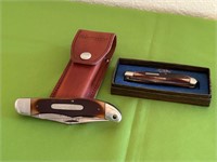 Old Timer Knives, One with Sheath