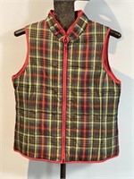 Pendleton Ladies Plaid Vest