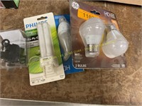 Assorted light bulbs