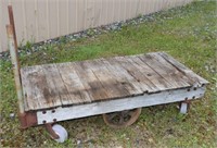 Antique Railroad Cart 60"x30"