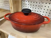 LE CREUSET SMALL CASSEROLE W/ LID