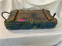 Vintage ammo chest