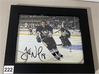 NEIL AUTOGRAPHED 10" X 12" FRAMED PICTURE