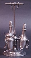 Tiffany & Co. silver condiment set with