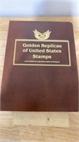 Golden Replicas of US stamps