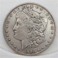 1898-P Morgan Silver Dollar - VF
