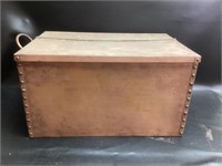 Large 24” Copper Storage Box