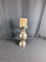 Vintage Brass Chamberstick Candle Holder