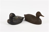 LOT OF 2 VINTAGE DUCK DECOYS