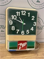 7UP clock