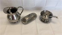 Stainless Steel & Pewter Items