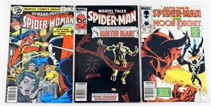 (2) SPIDER-MAN (1) SPIDER-WOMAN MARVEL