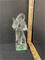 Mikasa Angel Lead Crystal Playing a Violin - 8"