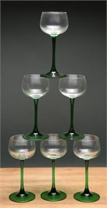 Luminarc France Emerald Stemmed Wine Glasses (6)