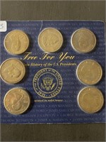 COIN HISTORY OF US PRESIDENTS