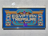 Egyptian Treasures Framed Slot Glass