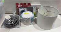 Misc. household items Lot (container included)