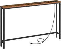 Open Box HOOBRO, 120 cm Narrow Console Table with