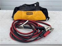 Jumper Cables In Dewalt Bag