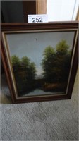 Framed Signed Painting – Koenig