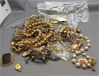 Bag filled of gold filled jewelry including