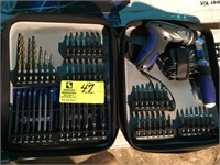KOBALT RECHARGEABLE SCREW DRIVER KIT, NEW IN BOX