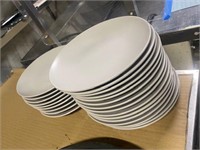 medium size salad or dessert plates grey IKEA