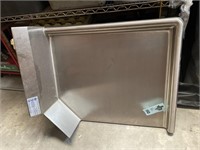 Select Stainless Dish Table, Right Side