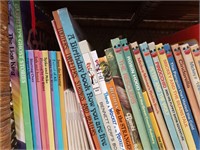 Large Lot Of Vintage Kids Books