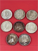 1960’S KENNEDY HALF DOLLARS - SILVER