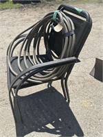 50ft hose and 2 patio chairs