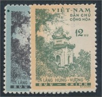 NORTH VIETNAM #119-120 MINT VF NH