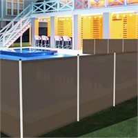6'x16' Removable Swimming Pool Safety Fence