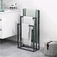 BOFENG Industrial 3-Tier Freestanding Towel Bar fo
