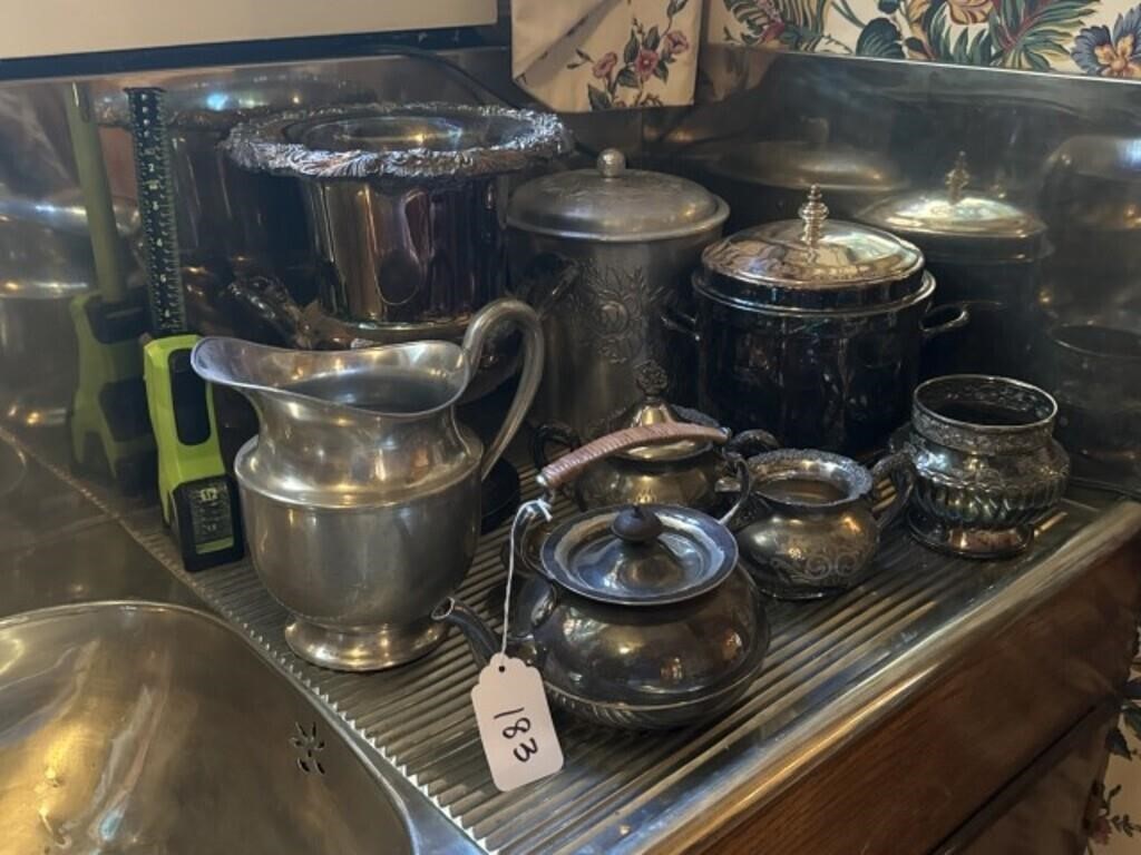 Assorted Silver Plate Hollowware