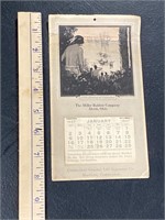1927 Miller Rubber Co Calendar Akron Oh