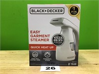 Black + Decker Easy Garment Steamer