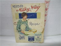 1927 NESTLES MILKY WAY COOK BOOK