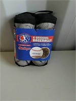 New little league baseballs 6 pack