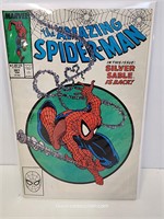 Marvel Amazing Spiderman # 301 Silver Sable W/ McF