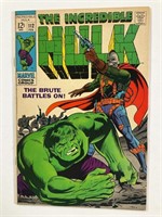Marvel’s Incredible Hulk No.112 1969 1st Slee +