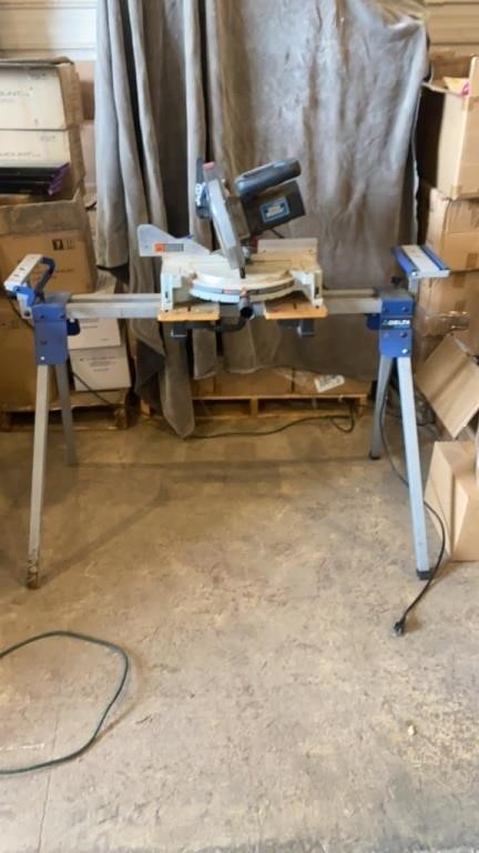 DELTA ShopMaster 10" Tabletop Miter Saw w/Delta