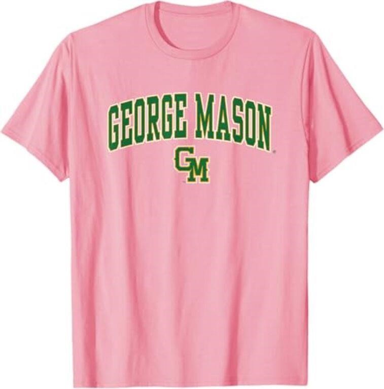 (XL - pink) George Mason Patriots Arch Over Logo