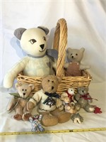 Bears with basket.