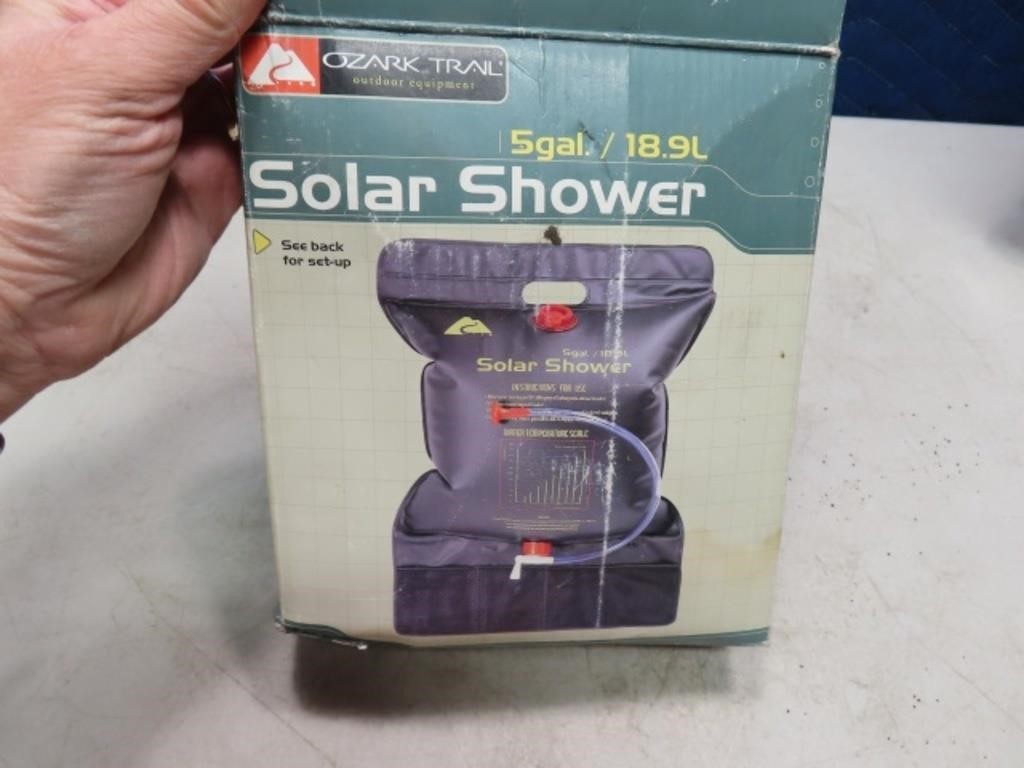 Camping Solar Shower portable camp shower