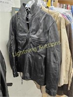 BIKER'S CLUB BLACK LEATHER JACKET