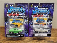 NEW 2 MUSCLE Machines 64 Thunderbolt +62 Bel Air