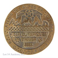 1992 Albertville Winter Olympic Medal (Masonic)