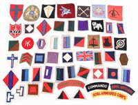 WWII BRITISH & COMMONWEALTH FORCES PATCHES
