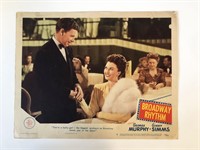 Broadway Rhythm original 1944 vintage lobby card